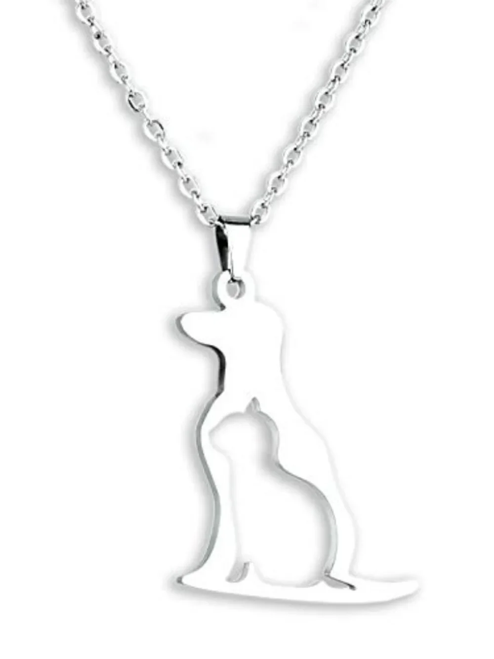 New - Cat & Dog Lovers Necklace - Pet Lovers Gifts for Women